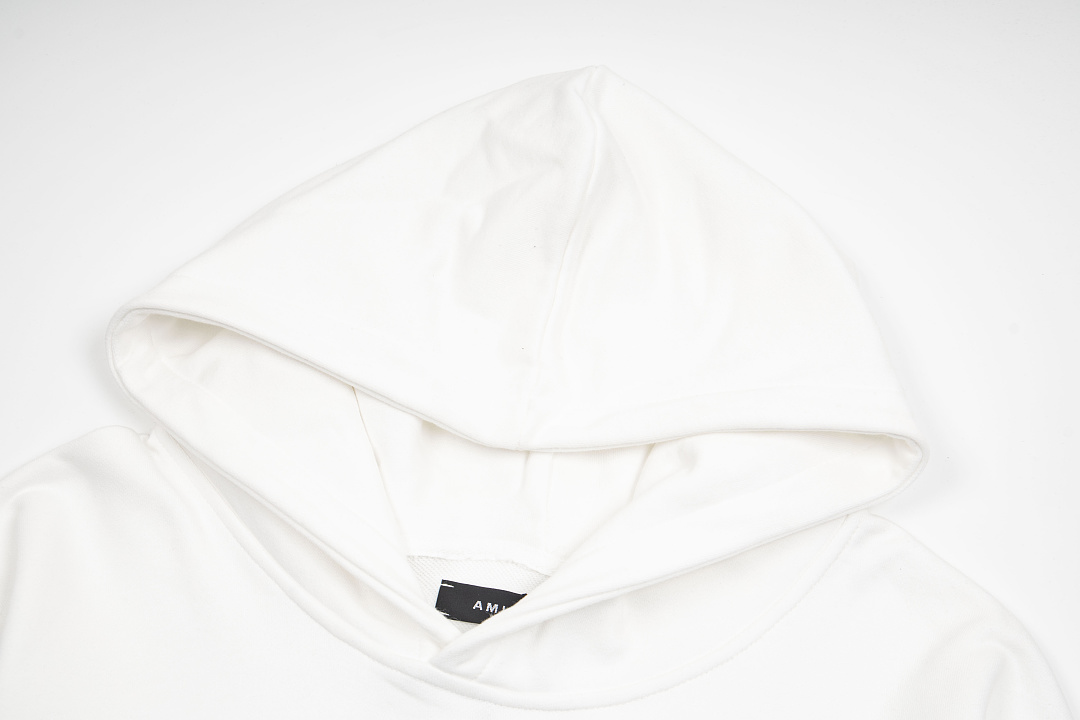 AMIRI 218 Wide Version Model Long Sleeve Black White S M L XL 606# - Image 34