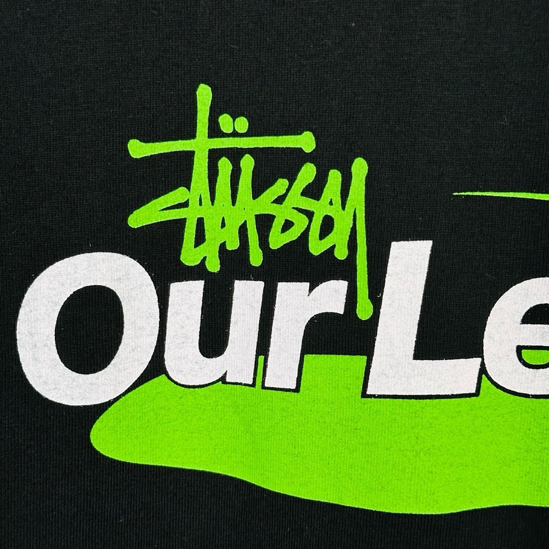 Stussy 128 STU SS25 OUR LEGACY TEE Collab T Print Short Sleeve Black Off White S-XL - Image 11