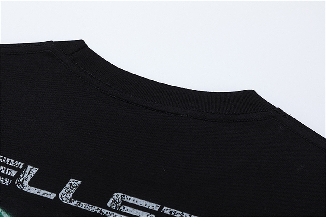 Hellstar 138 Hellstar Studios Attacks Tee Star Big Logo Mens Womens Solid Cotton Short Sleeve T Black White S-M-L-XL - Image 17