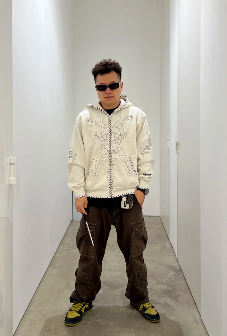 Supreme 498 YS Y'S BY YOHJI YAMAMOTO/ Mountain Collab ZIP UP HOODED / Black Light Apricot S - Image 38