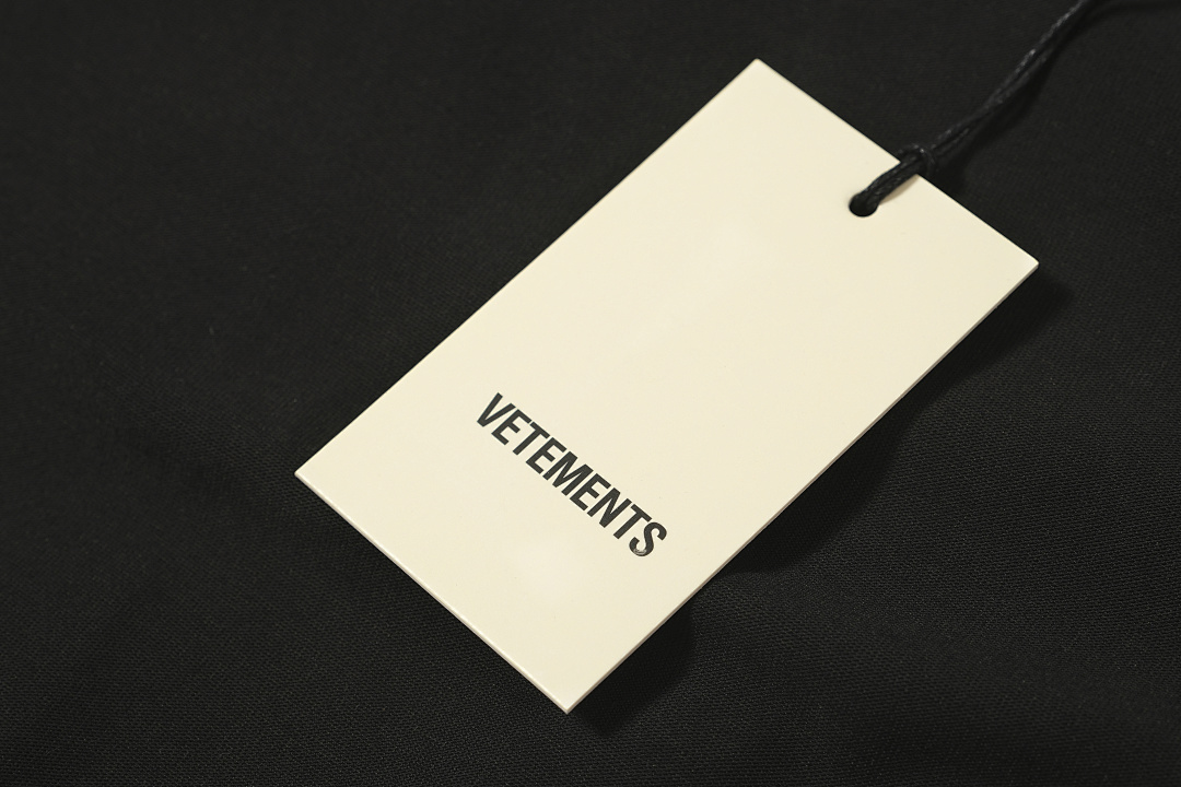Unbranded 128 VETEMENTS Canvas Logo Short Sleeve T Black White S-XL V5200# - Image 33