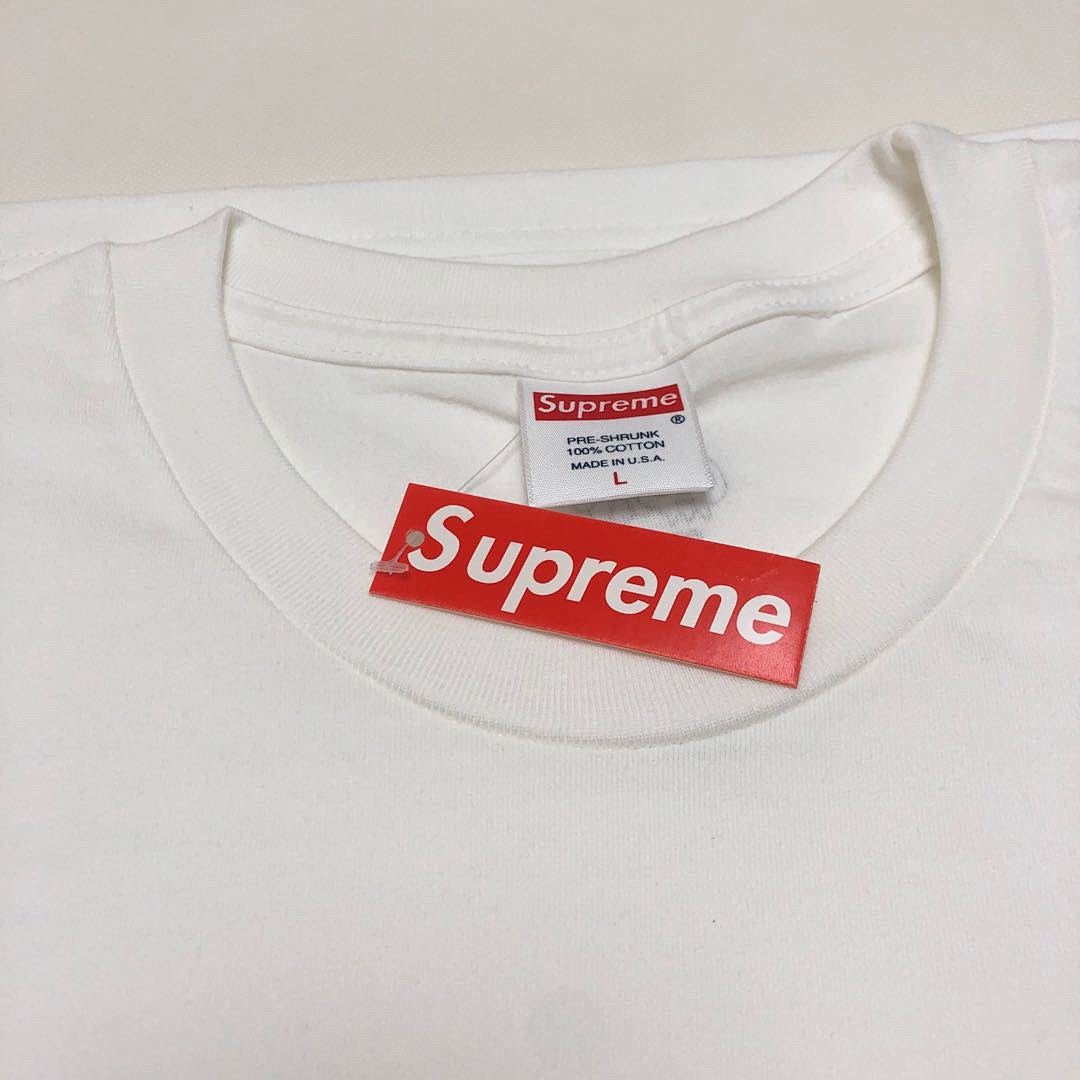 Supreme 118 Sup X Takashi Murakami COVID-19 Relief Box Logo Tee Collab New T Short Sleeve White S M L - Image 6