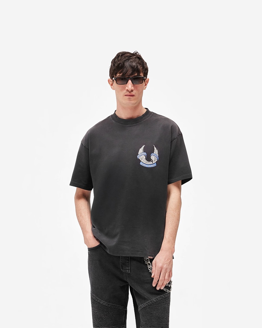 Off-White 138 REPRESENT New High Mens Womens Top Water Wide Short Sleeve : S M L XL Off (White) - Image 26
