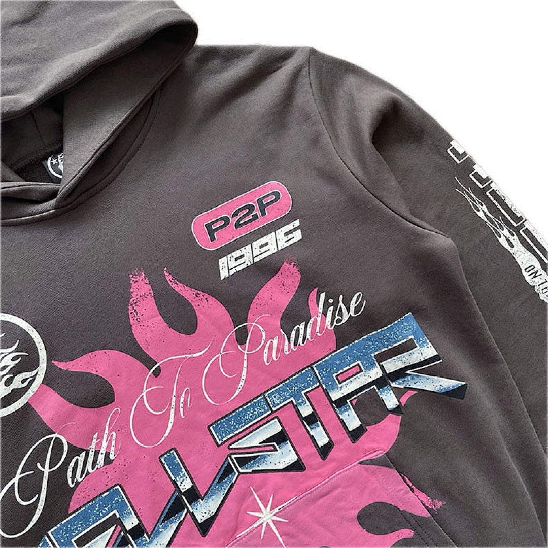 Hellstar 258 Hellstar Studios Spiritual Running Mens Womens Dark Grey S-M-L-XL - Image 7