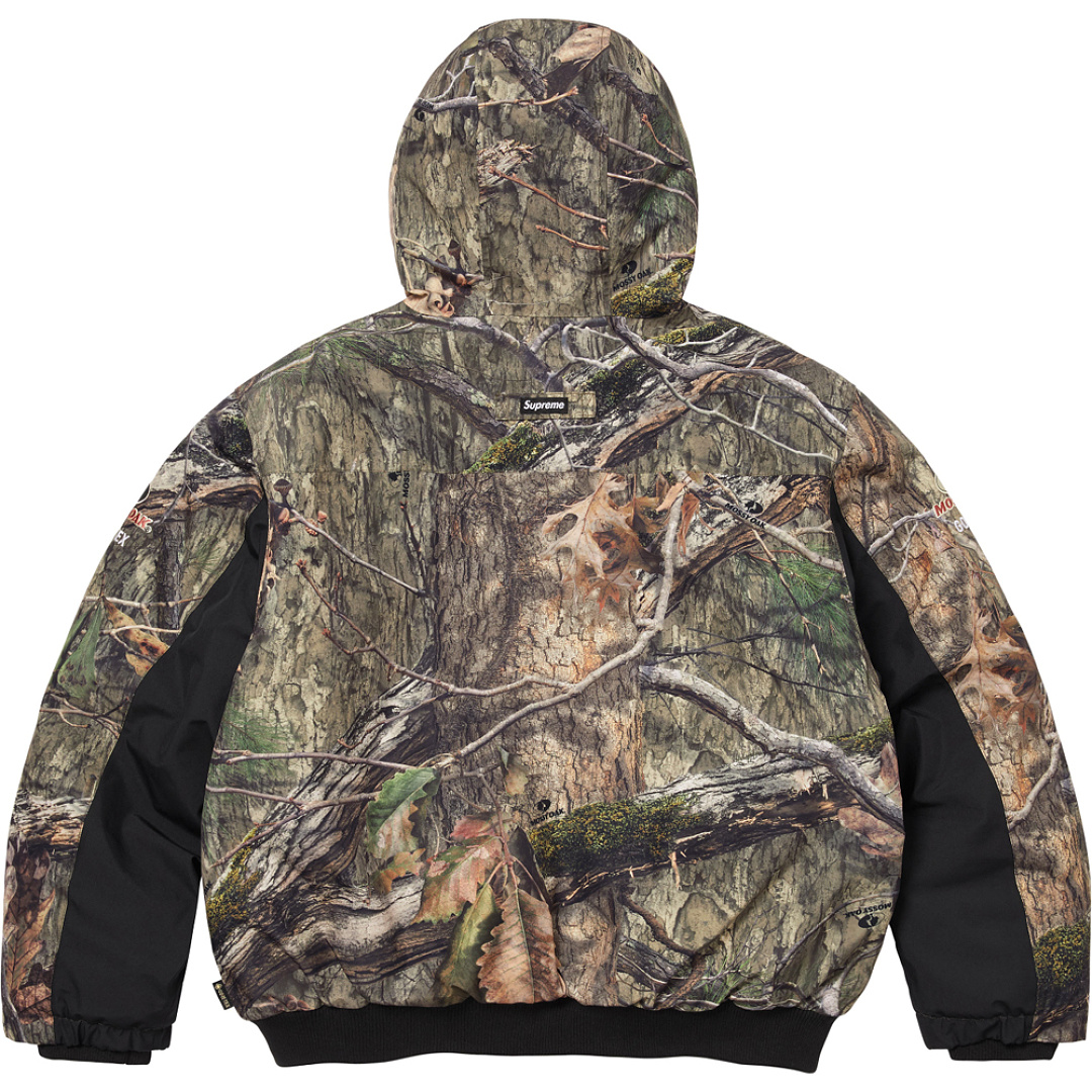 Bape 658 GORE TEX MOSSY OAK Black Camo Red S M L - Image 11