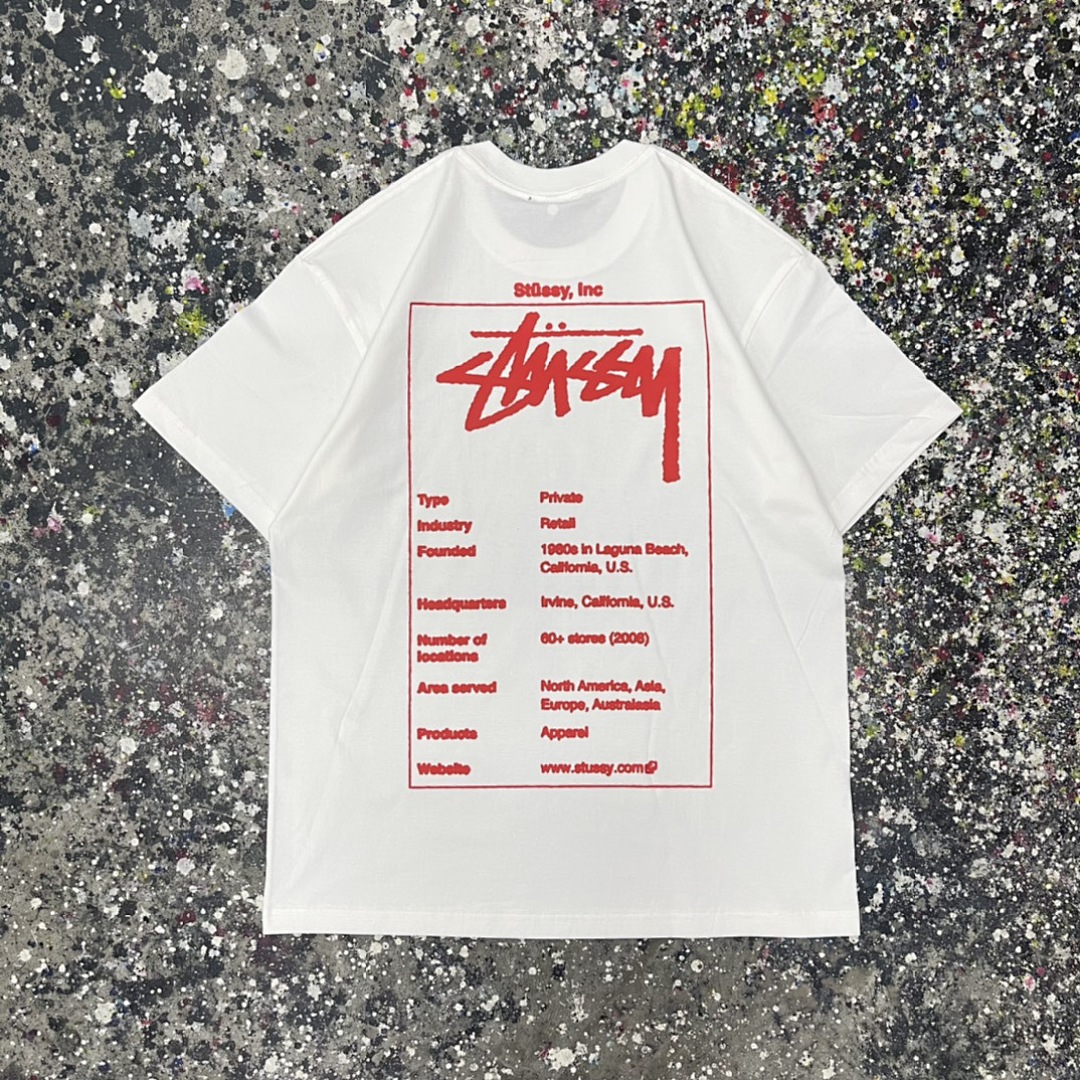 Stussy 108 Stussy Short Sleeve T : Black White Grey S Ｍ L XL - Image 15
