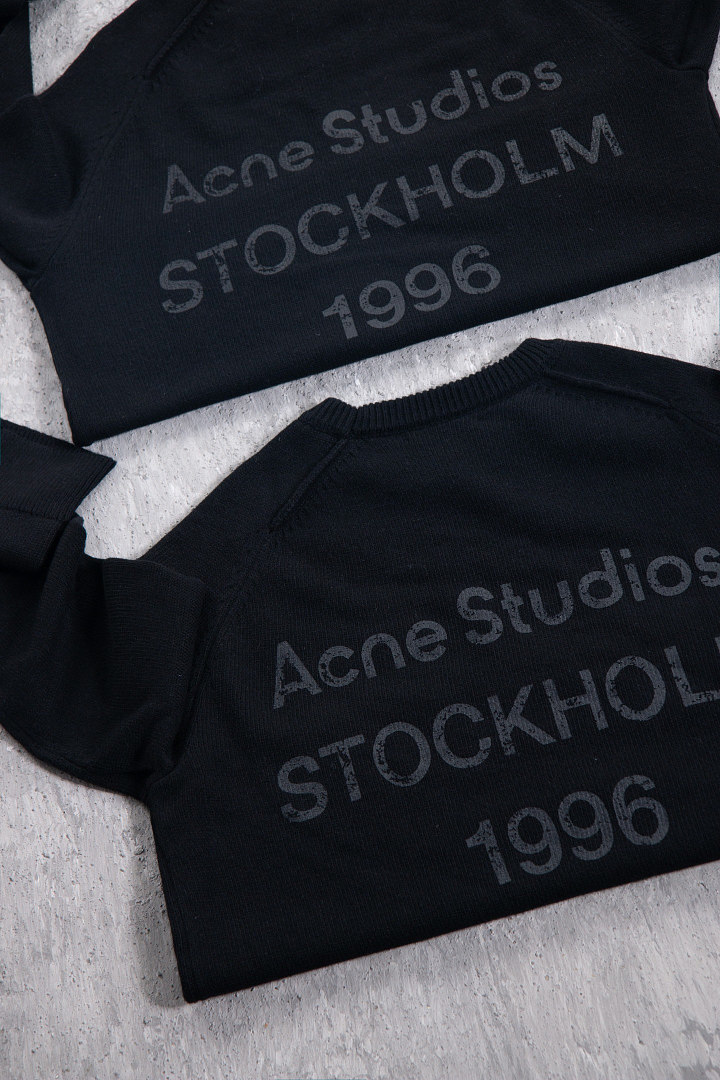 Acne Studios 288 Ac 1996 Fleece : Black S-XL - Image 12
