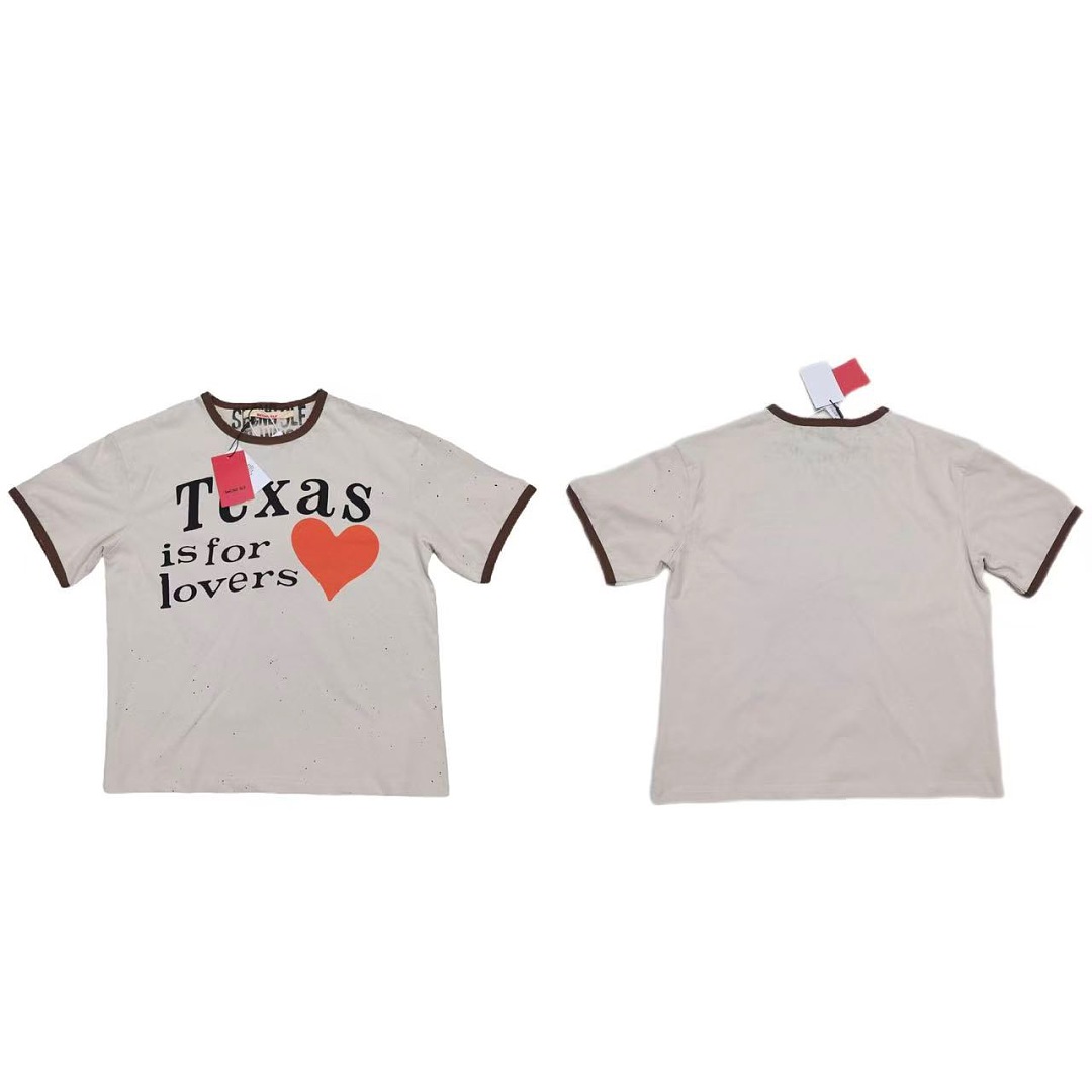 Unbranded 128 SECND SLF Texas Red Washed Short Sleeve T : S M L - Image 10