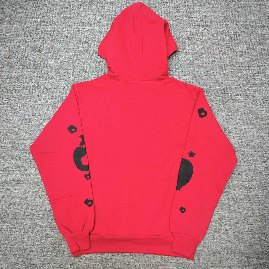 Unbranded HOODIE Beluga Red Mens Womens Top S-XXL - Image 10
