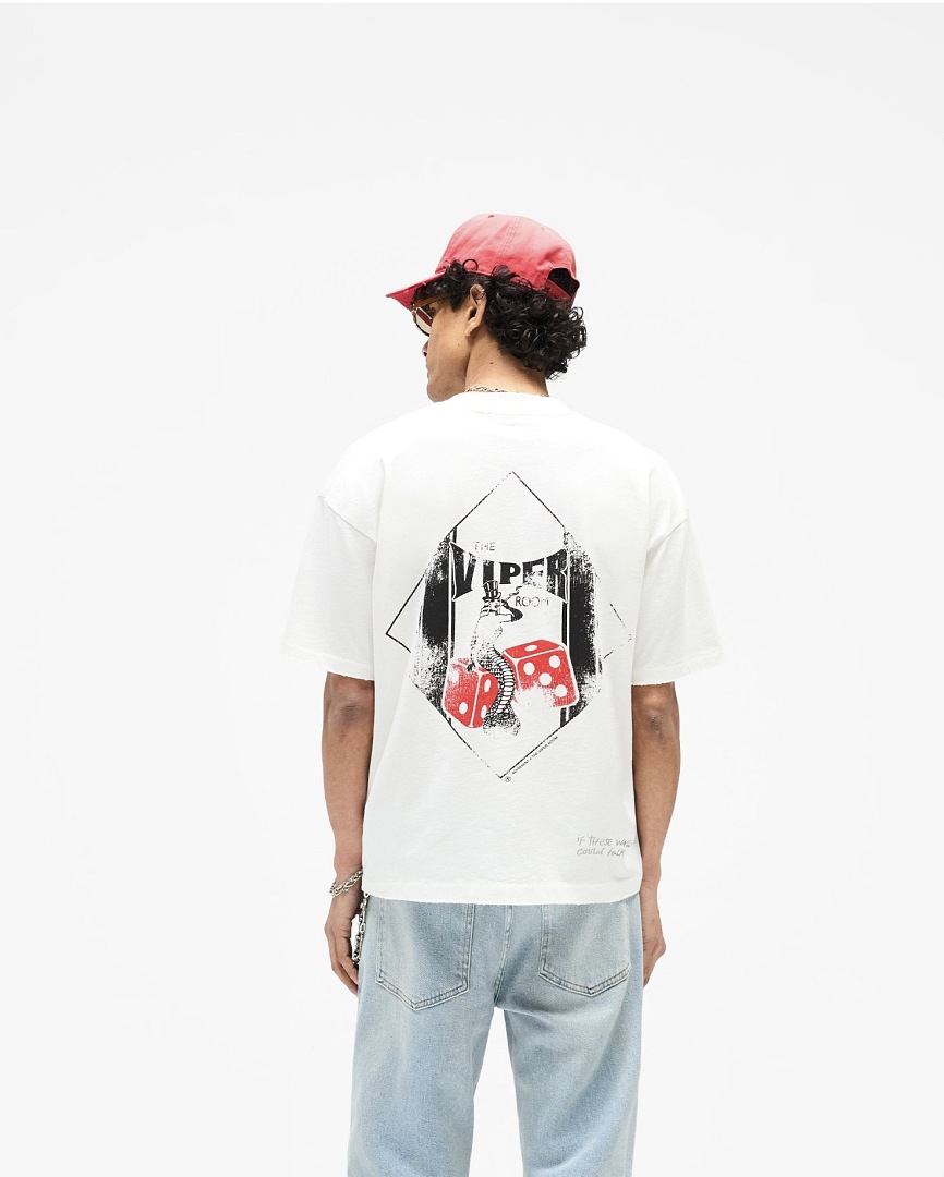 Represent New High Mens Womens Top Wide Short Sleeve : S M L XL Water (Black) - Image 22