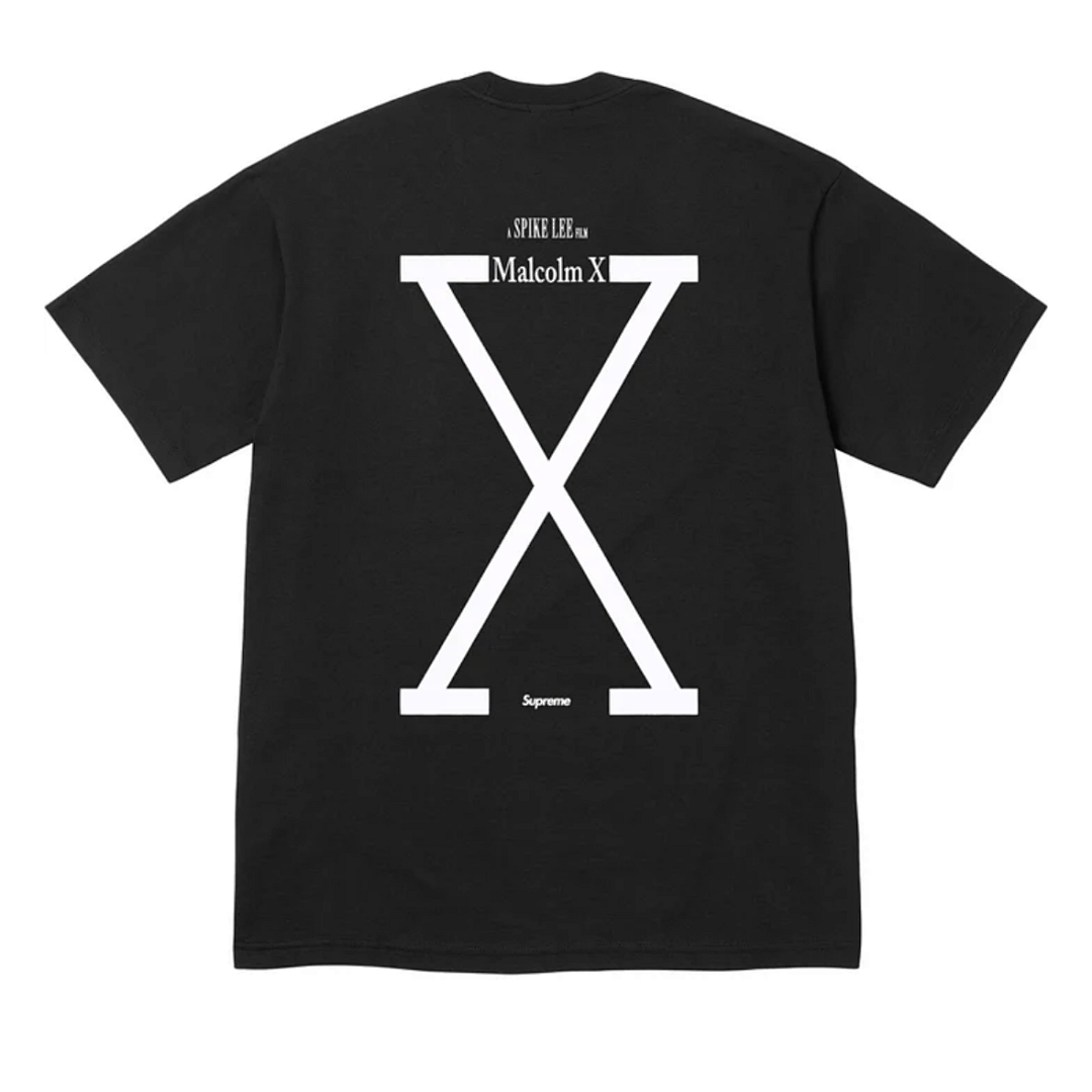 Supreme 118 40 ACRES MALCOLM X Short Sleeve T TEE Black White S M L