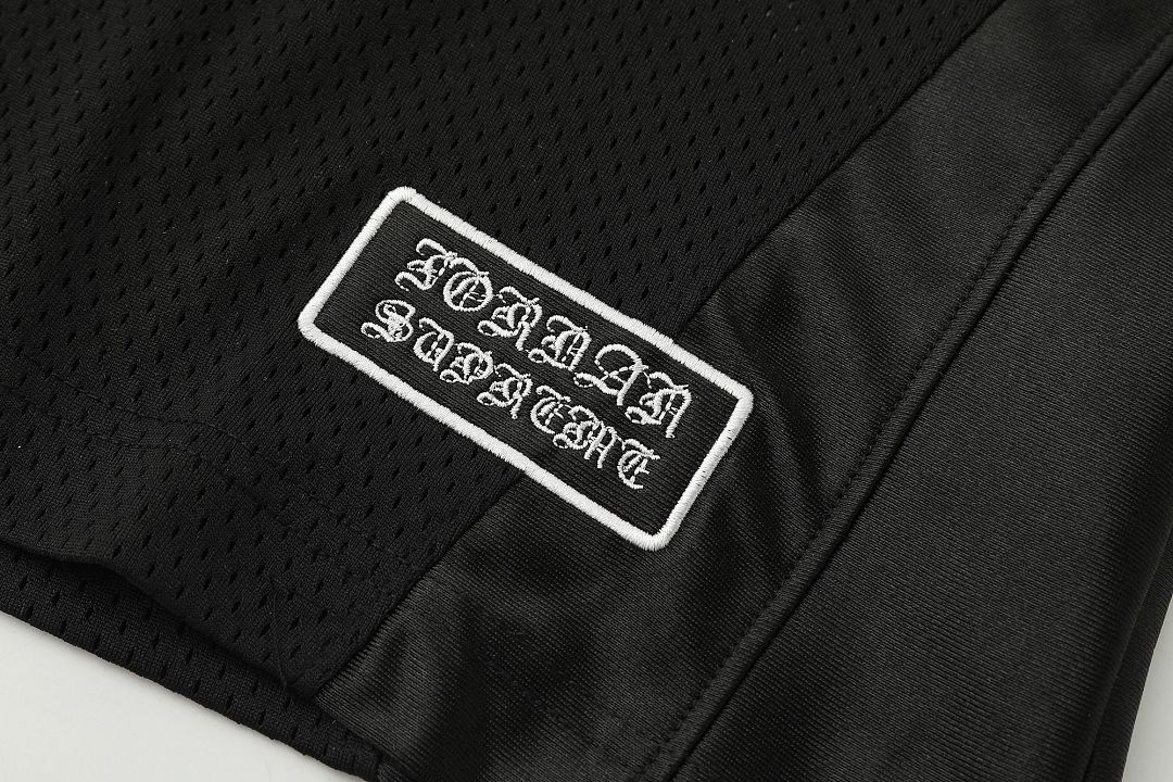 Supreme 238 SS26 WEEK15 Jersey V Collar Patchwork Embroidered Logo : Red Blue Black S-XL - Image 26