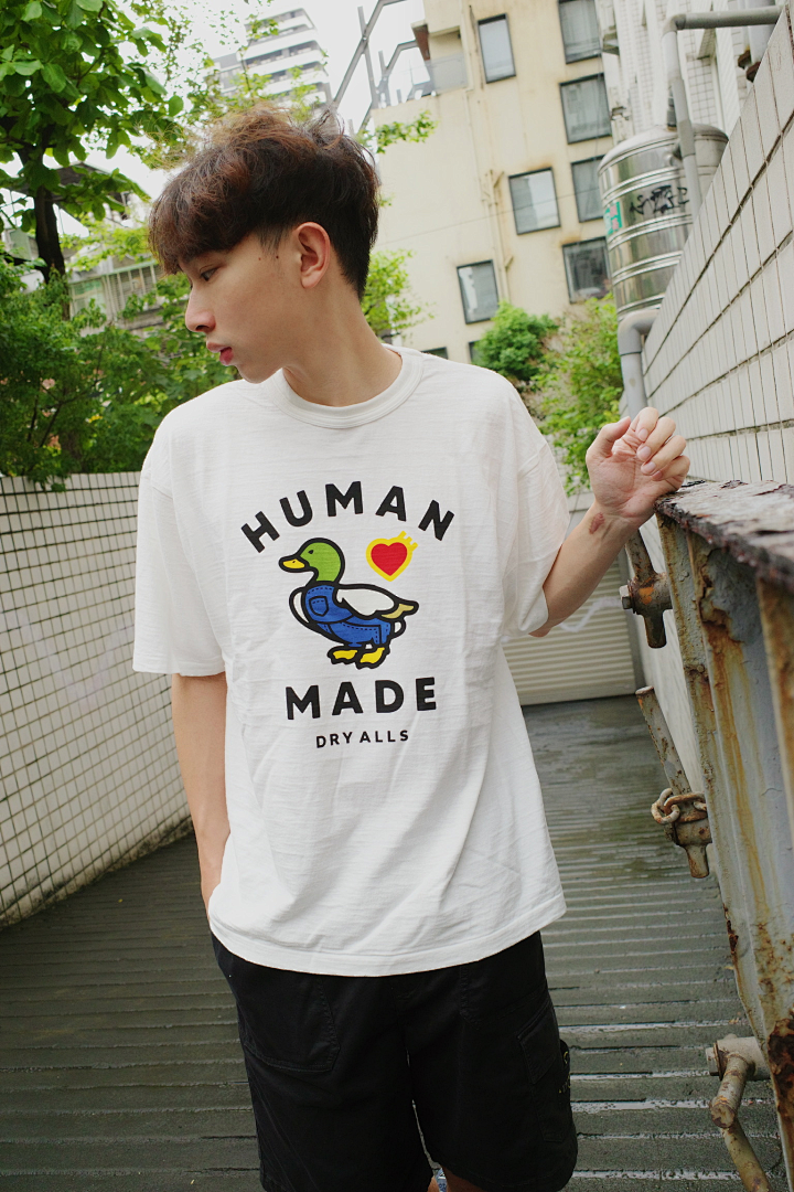 Human Made 108 HUMAN MADE SS24 COTTON T-SHIRT GRAPHIC Print Short Sleeve T : Black White S M L - Image 8