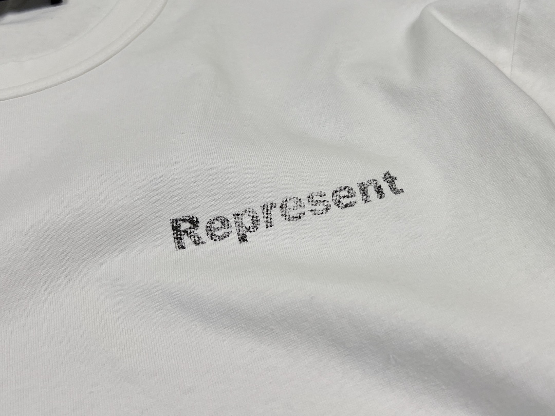 Represent 138 Represent High Long Sleeve : White S M L - Image 5