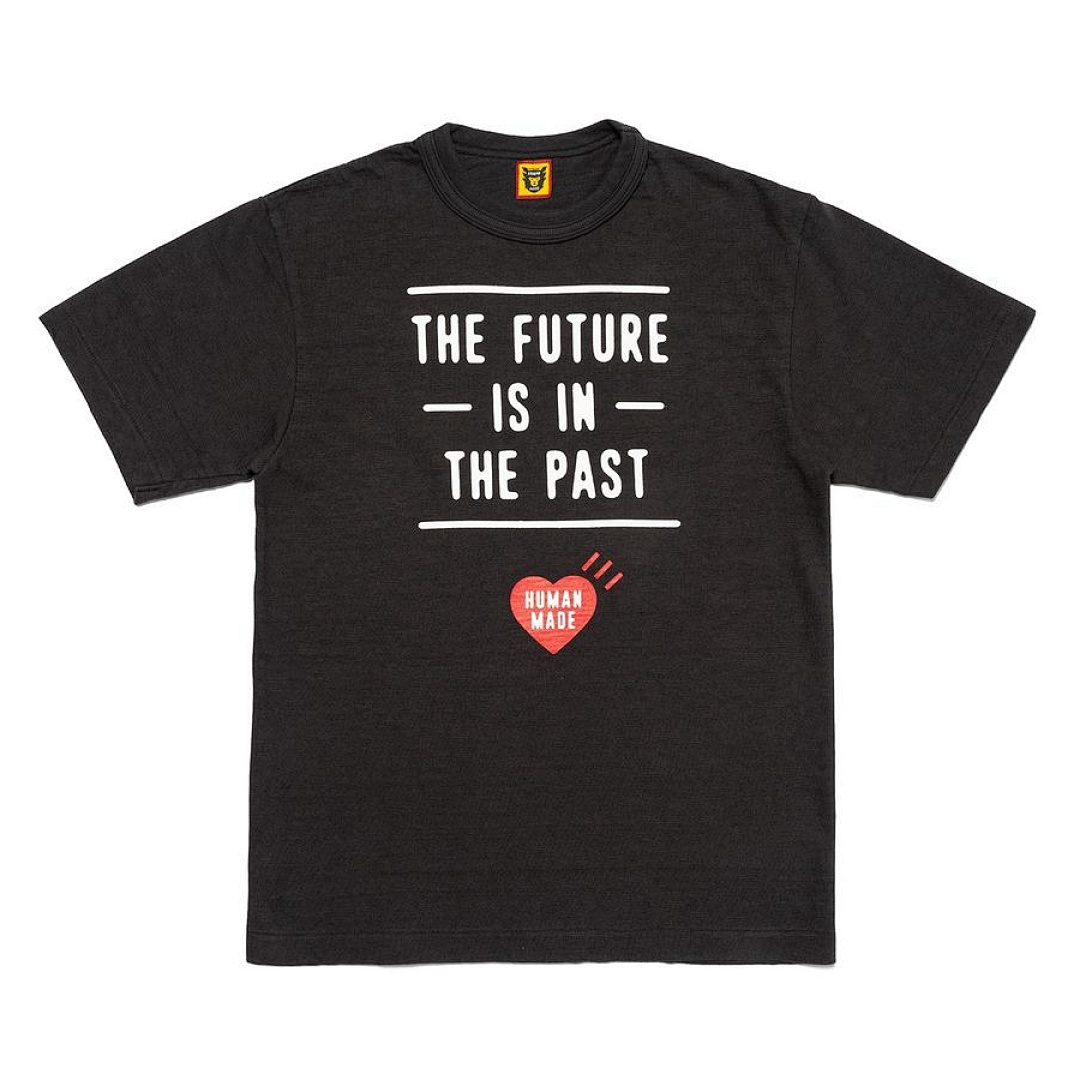 Human Made 108 HUMAN GRAPHIC TEE Print Cotton Short Sleeve T : Black White S M L