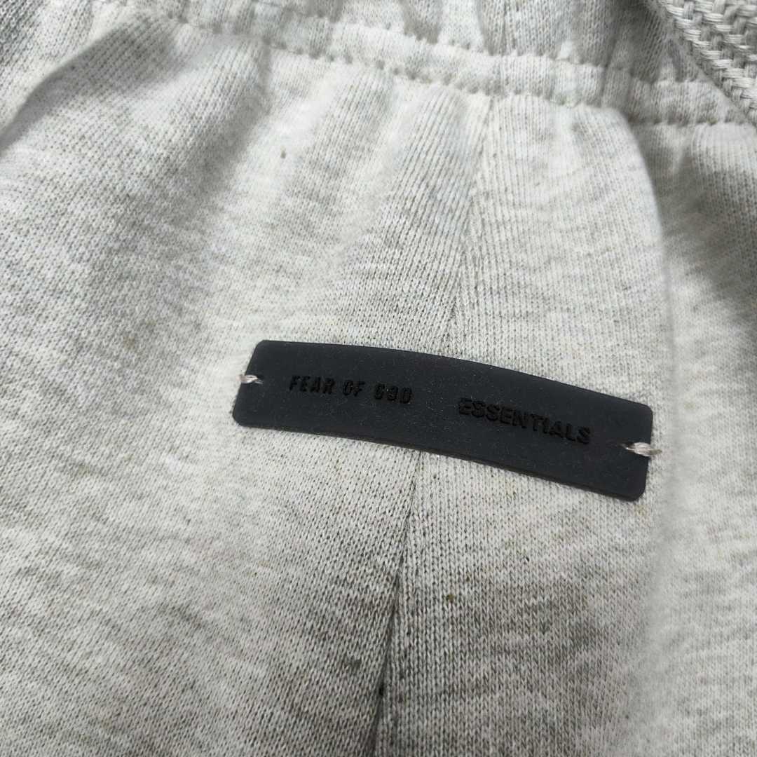 Essentials 148 Ess SS25 Classic Hoodie Label Print Short Silk Silver Gum Black Grey Brown Oatmeal XS-XL - Image 74
