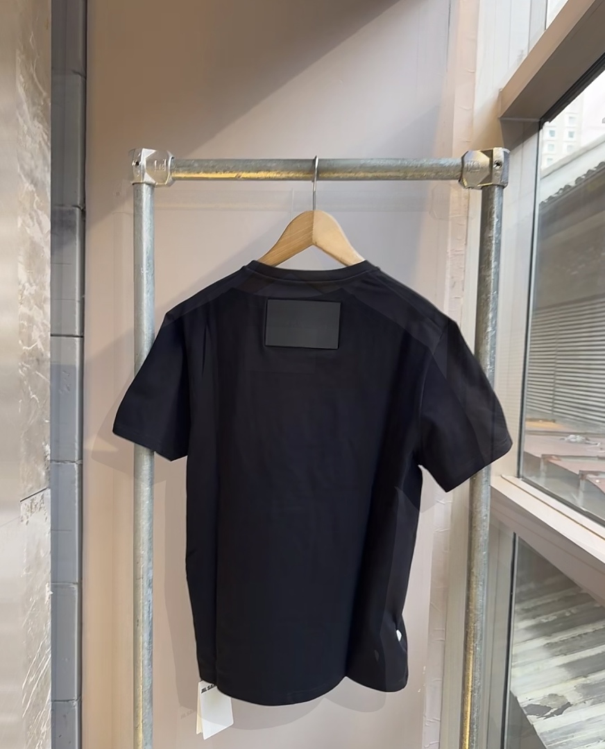 Unbranded 118 JIL Wind Leather Logo Short Sleeve T Black White S-L J9895# - Image 33