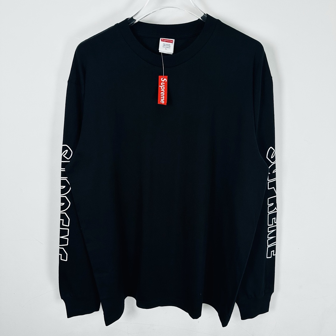 Supreme 168 SPITFIRE BIGHEAD L/S TEE Reversed Fire Flame Long Sleeve S-XL (Black) - Image 6