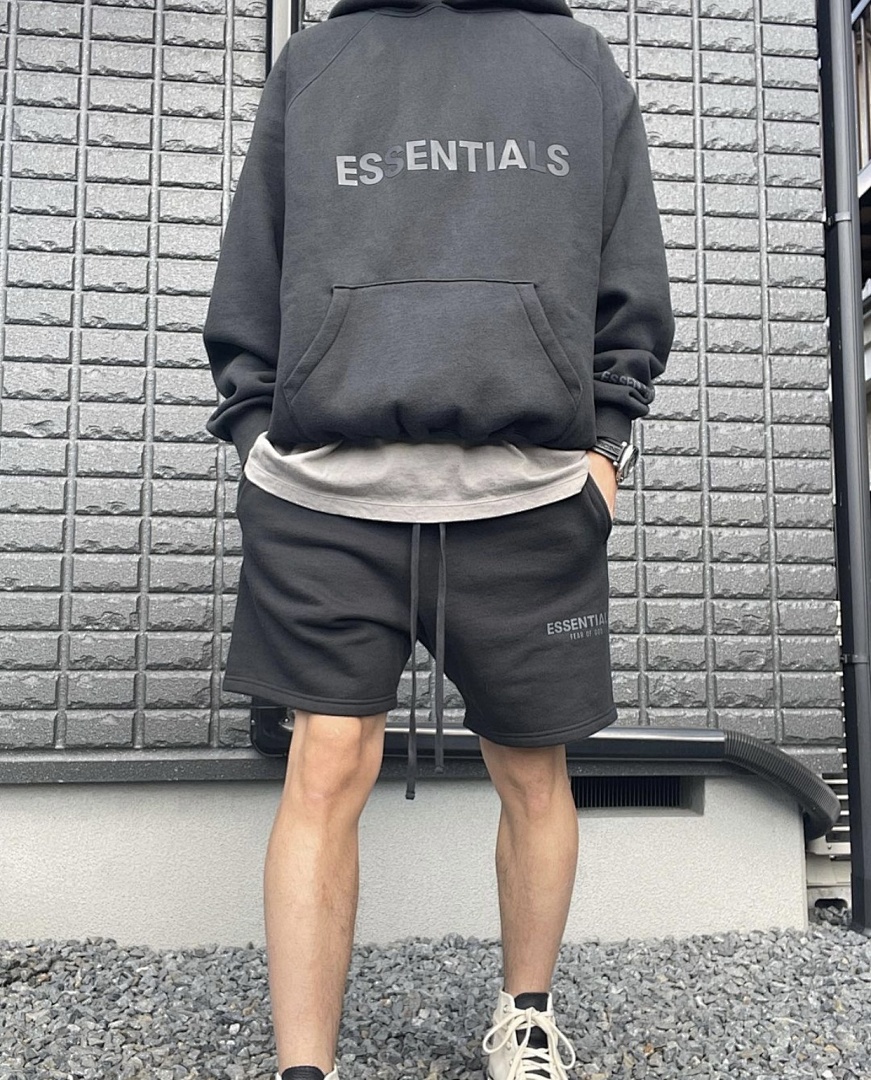 Essentials 148 ESS 2021SS Essentials Stitching Short : Black Green Grey Camel :S-XL 6013# - Image 61