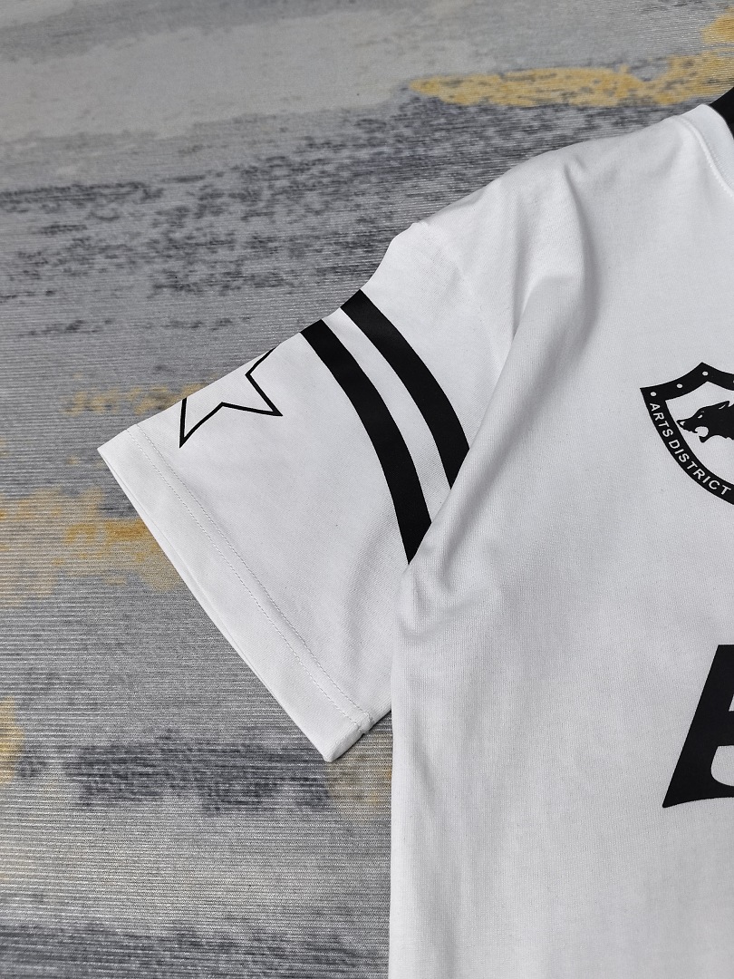 AMIRI 118 26Ss New Logo Print Short Sleeve T Black White S M L XL 9926# - Image 33