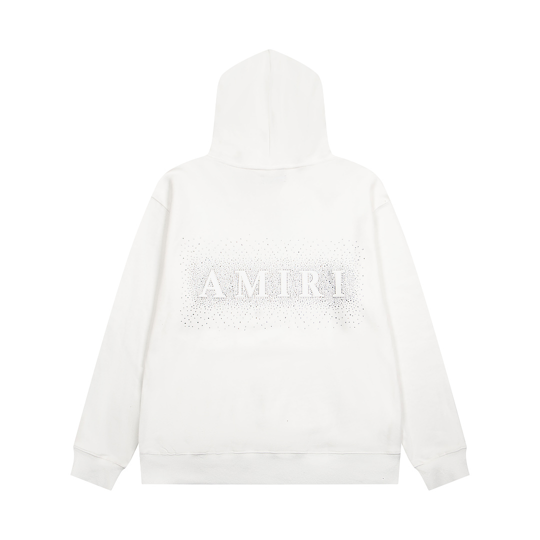 AMIRI 218 Wide Version Model Long Sleeve Black White S M L XL 606# - Image 33