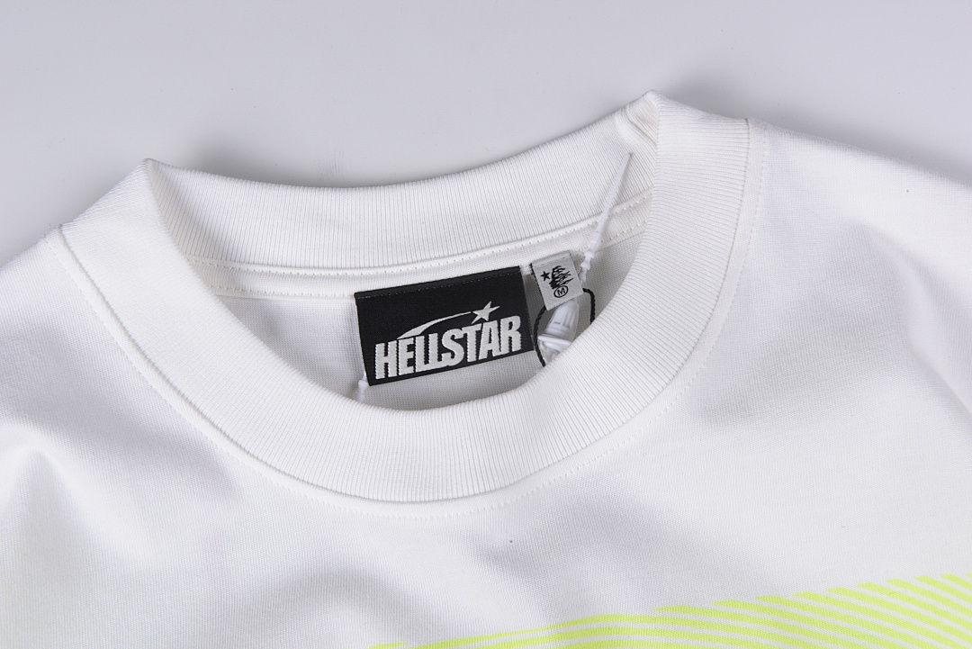 Hellstar 148 Hellstar Studios Wind Print Short T White S-XL - Image 4