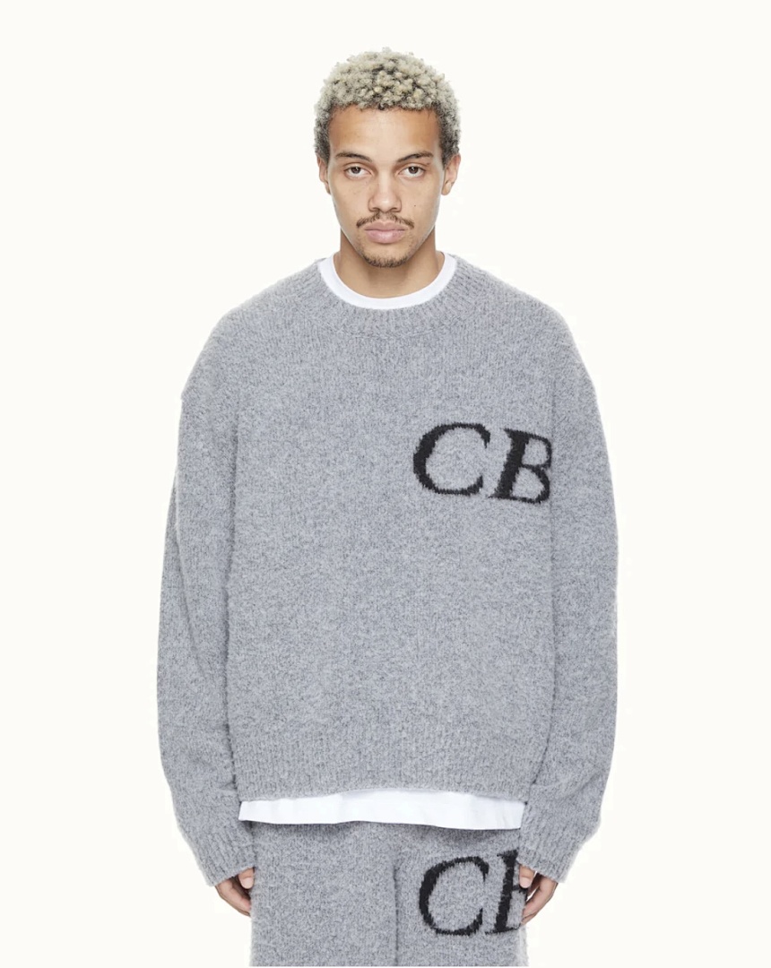 On Running 198 Cole Buxton Small Logo Floral Wide Collar Fleece Black Off White Grey Blue Ink Green S-XL M985# - Image 80