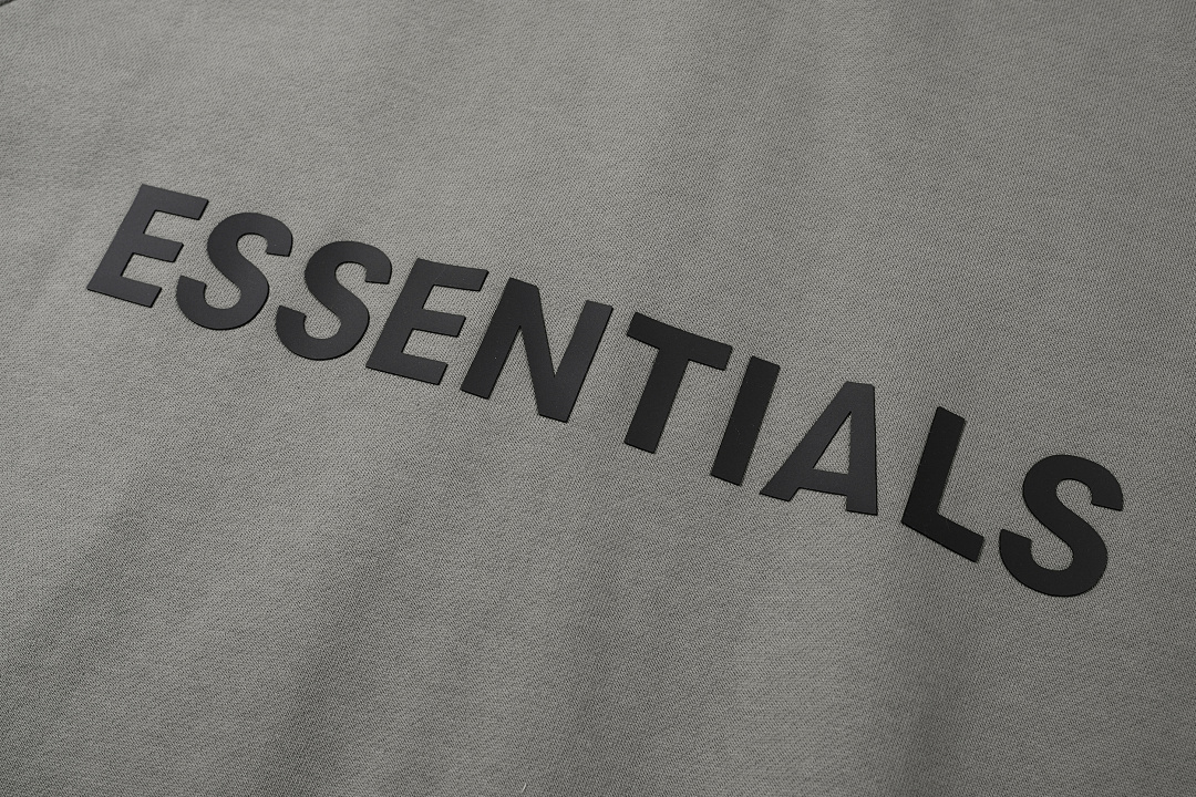 Essentials 228 ESS Gum LOGO Grey Black S-XL 6695 - Image 26