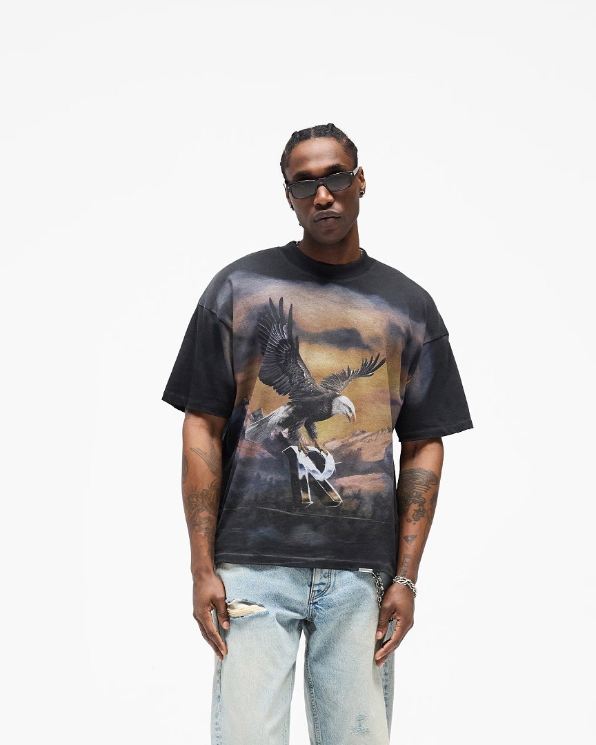 Represent 158 Represent Mountain Classic T : S M L XL (Black Grey) - Image 12
