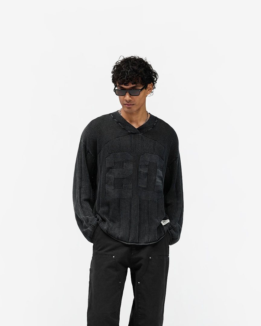 Represent 218 Represent Olive Long Sleeve : S M L XL Washed Black Resent - Image 13