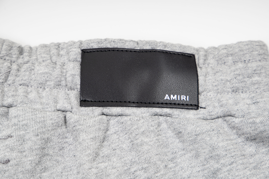 AMIRI 158 Wide Version Model Lace Short Black Grey S M L XL 9943# - Image 21