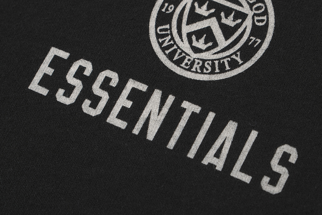 Essentials 118 ESS 24FW Print Short Sleeve T Sea Blue Black Dark Mist Grey XS-XL 6286# - Image 38