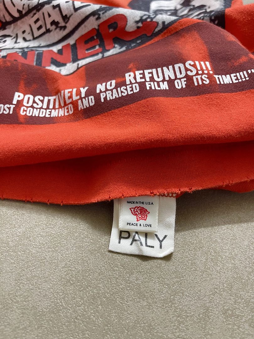 Unbranded 148 Paly Hollywood Long Sleeve T : Red S M L - Image 11