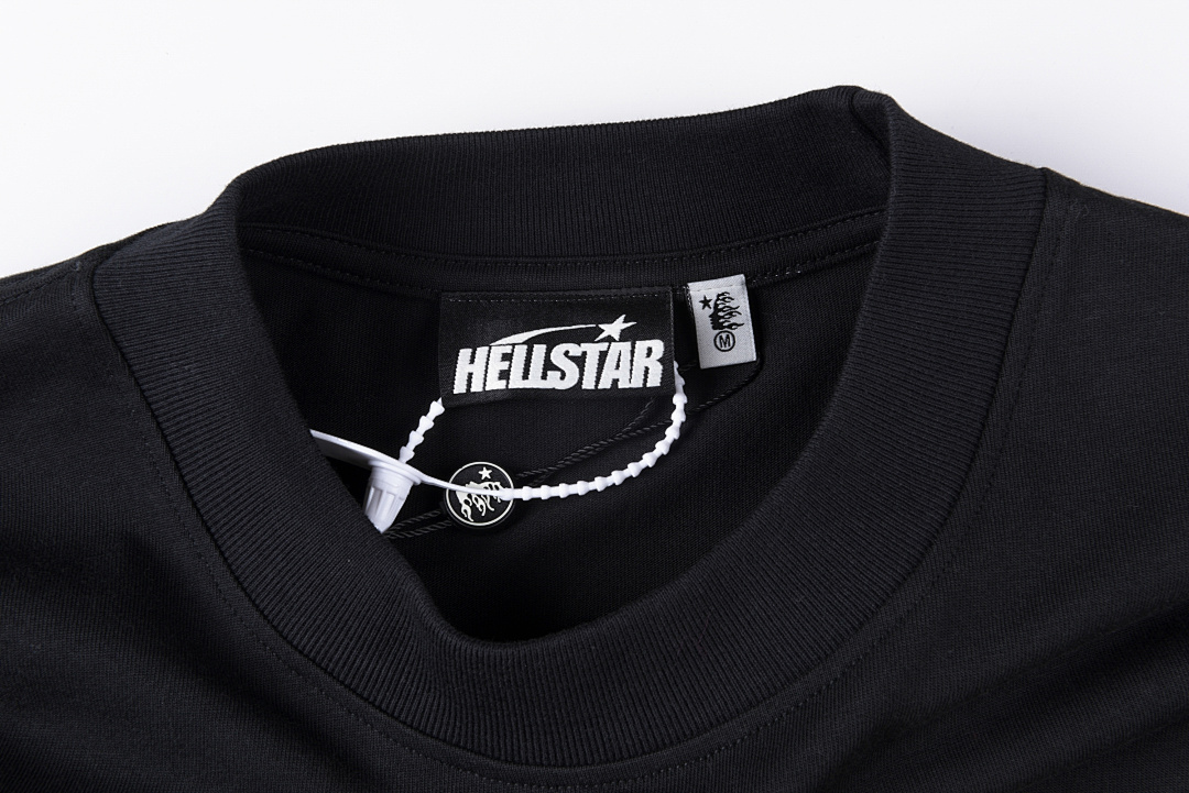 Bape 148 Hellstar Studios Gel Sports Logo Tee Camo Print Short T Black Pink Yellow S-XL - Image 8