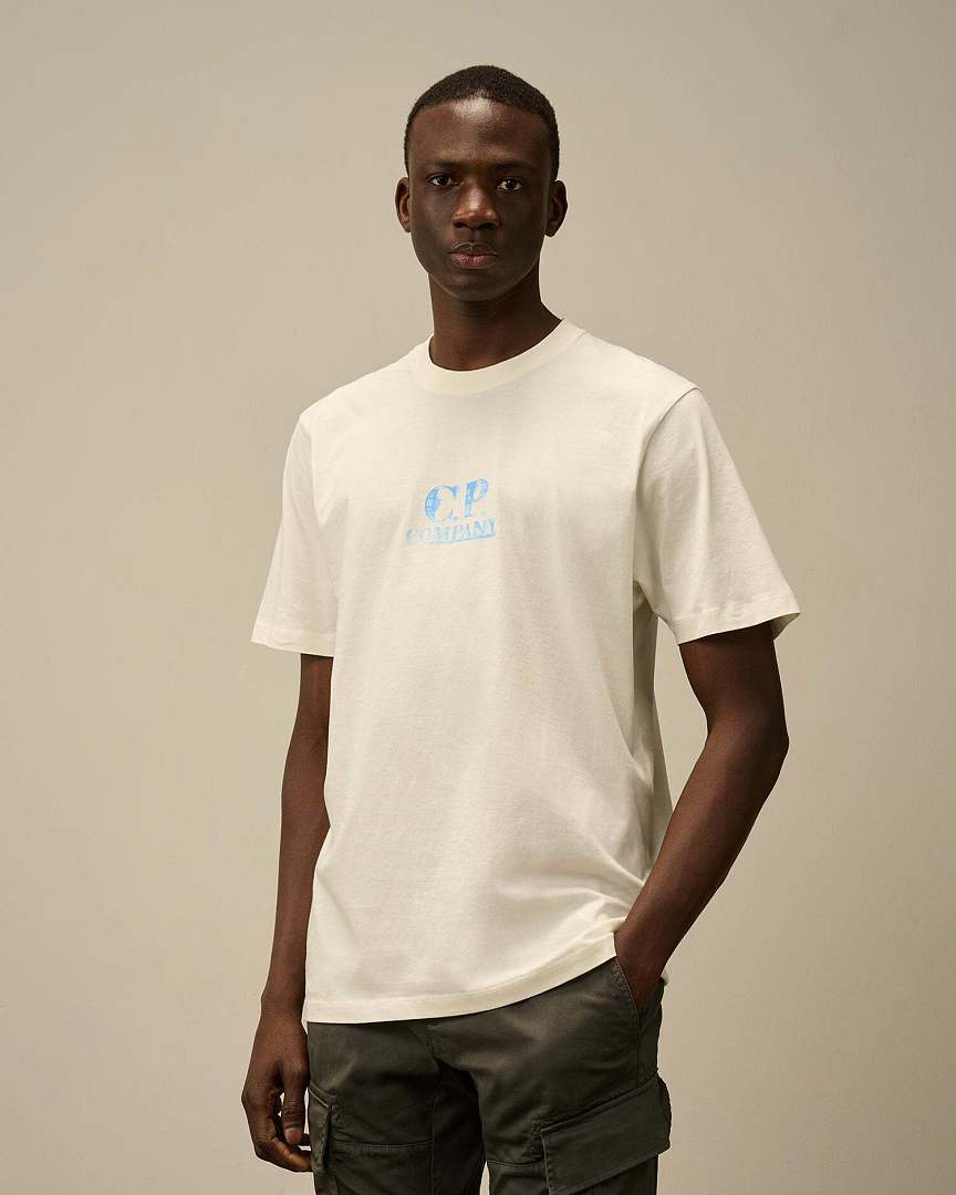Unbranded 168 Print Short Sleeve T : M L XL XXL White Apricot - Image 31
