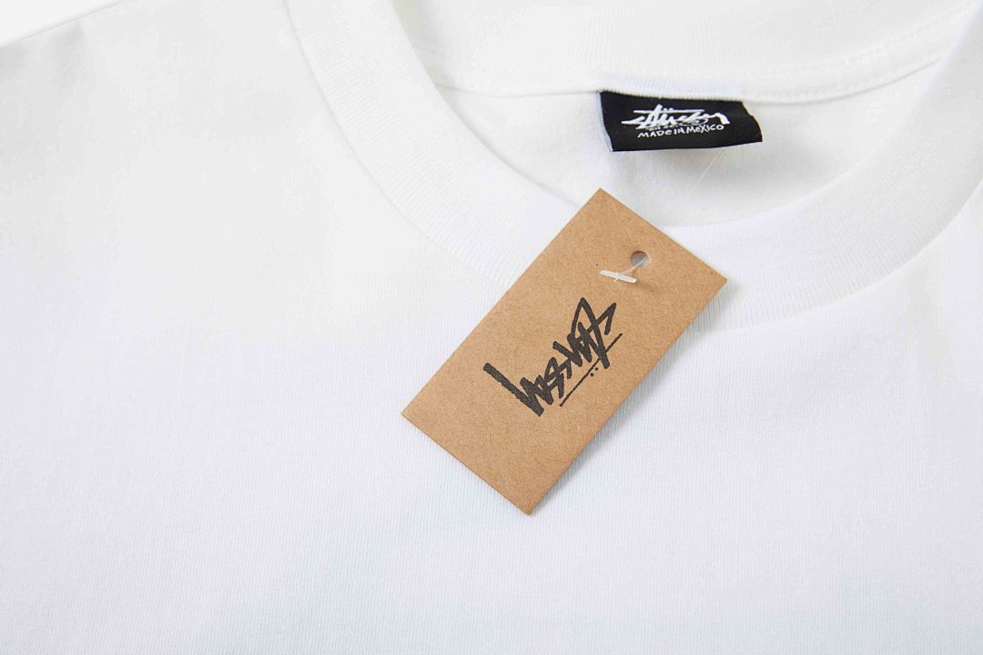 Stussy 108 Stu FW24 BEAT SOUNDS TEE PIGMENT DYED Print Short Sleeve T Black White S M L - Image 15
