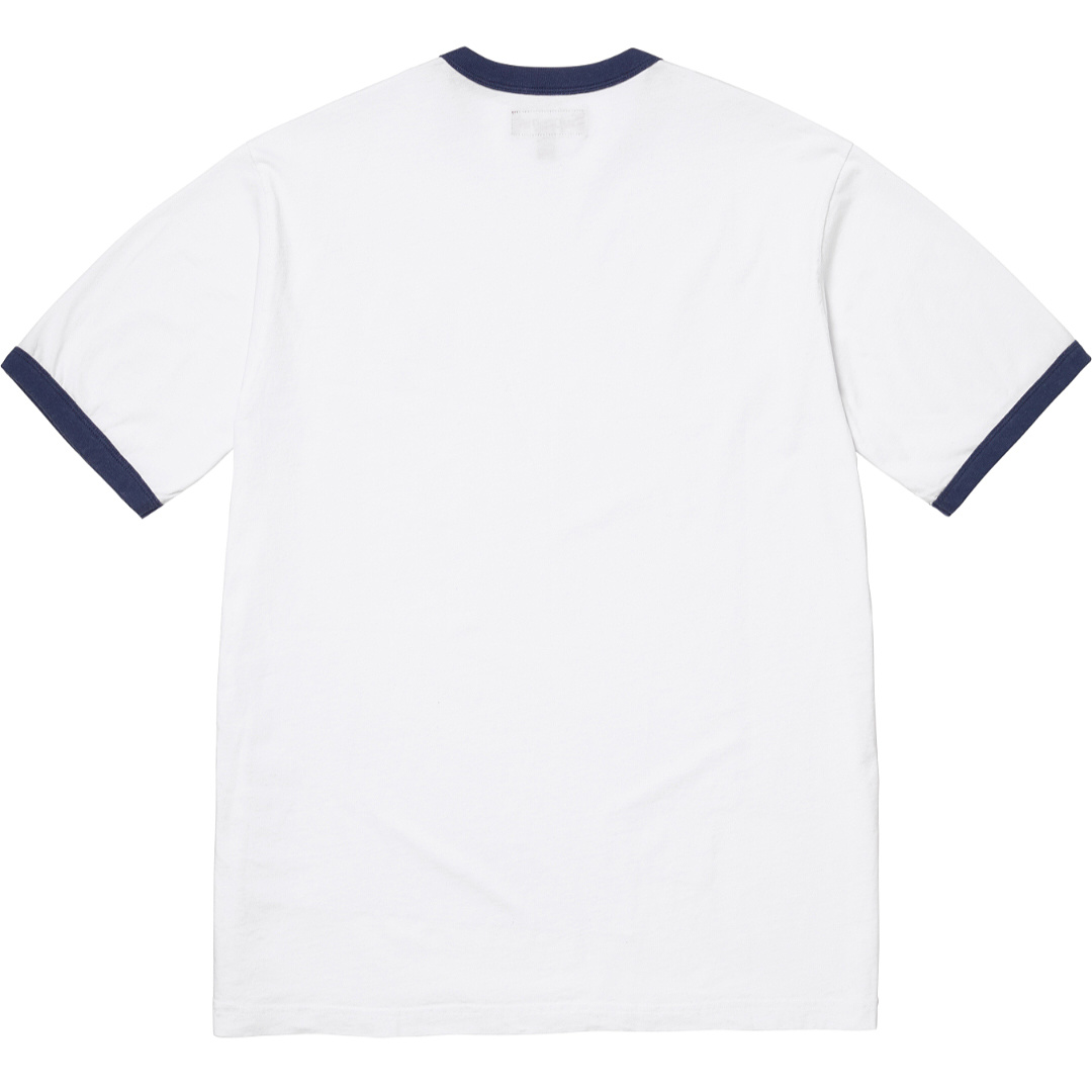 Supreme 148 F*CK T X MIKE KELLEY Collab SS26 RINGER S/S TOP Short Sleeve TEE White S - Image 3