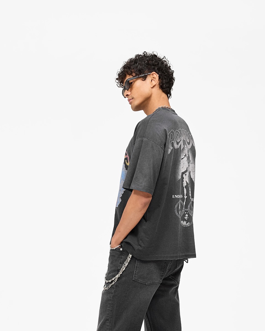Represent 148 Represent Beach Boys T : S M L XL (Washed Black) - Image 15