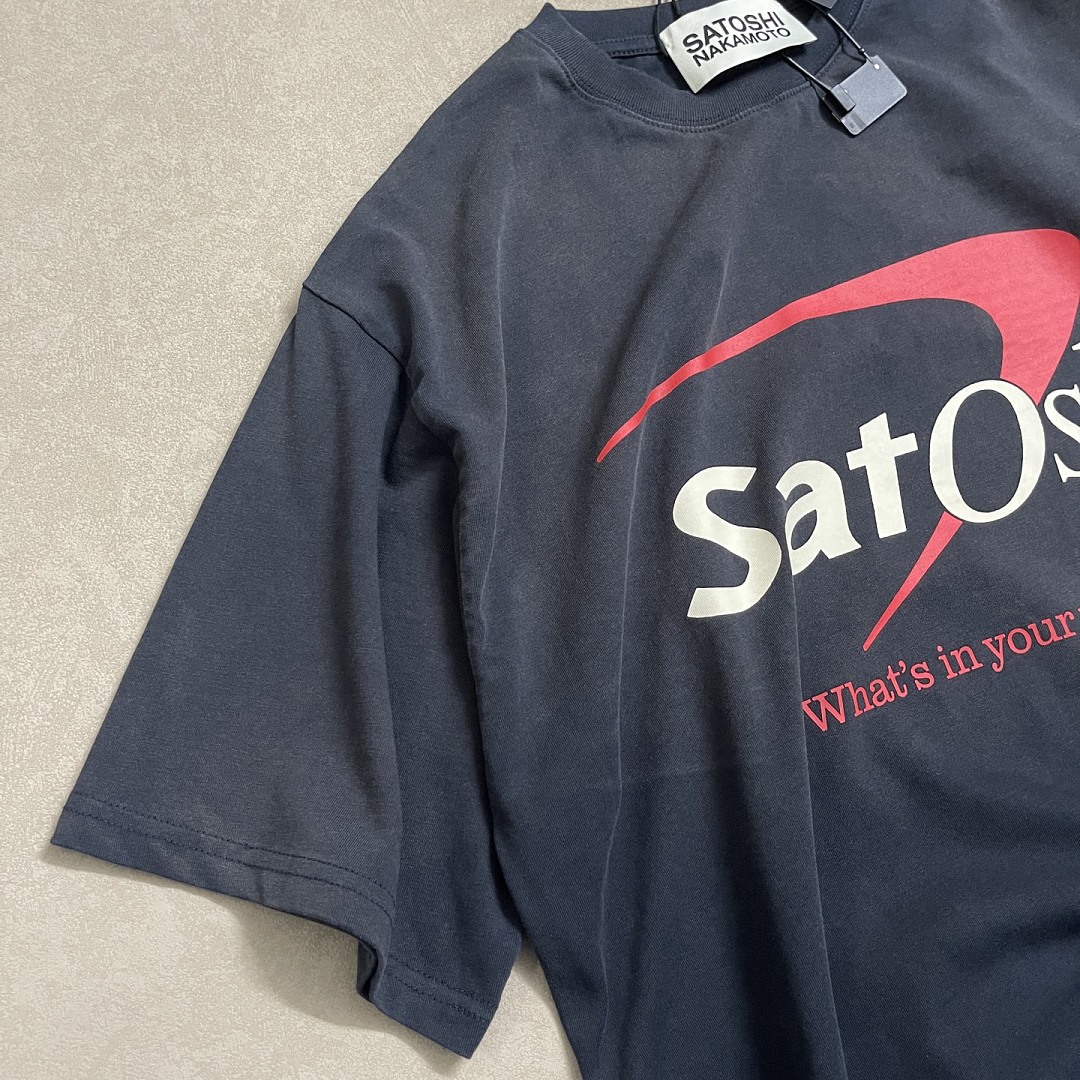 Unbranded 128 Satoshi Nakamoto Vintage Tee T Washed Black S M L - Image 16
