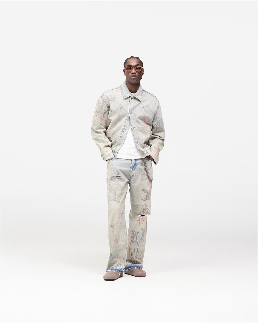 Represent 298 Represent : S M L XL (Washed Blue) - Image 19