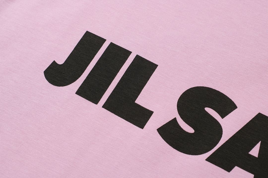 Unbranded 108 JIL SANDER Gum Logo Print Short Sleeve T Light Grey Pink Blue Black White SML J9890# - Image 70