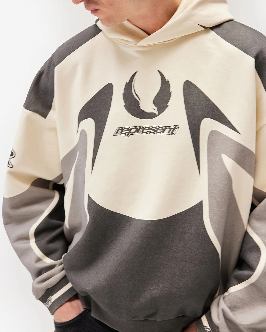 Represent 258 Represent × Belstaff Collab : S M L XL Cream Apricot - Image 14