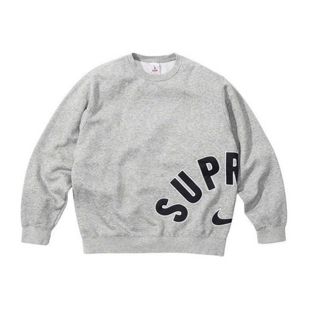 Nike 248 Sup 22SS Nike Arc Crewneck Collab Canvas Velvet Collar Top Black Grey Purple S M L XL