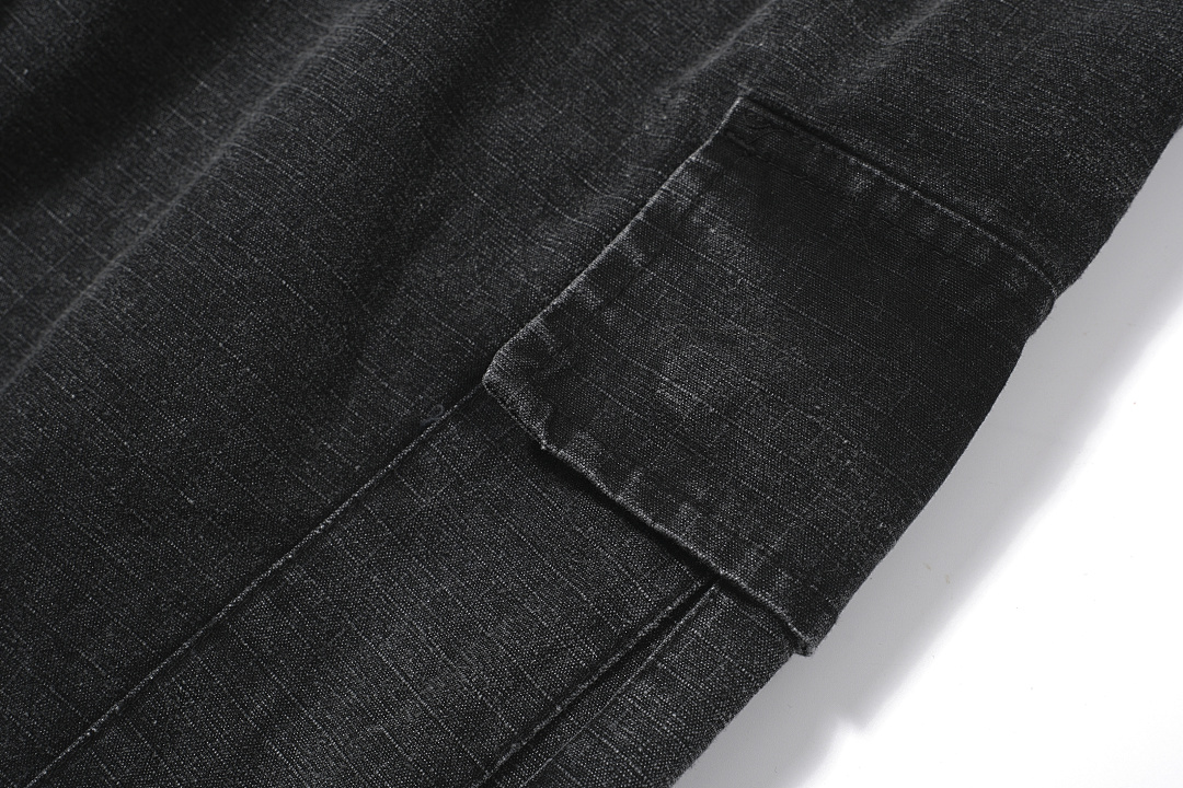 Acne Studios 218 AC Water Dark Buckle Short Black S-XL 7293# - Image 7
