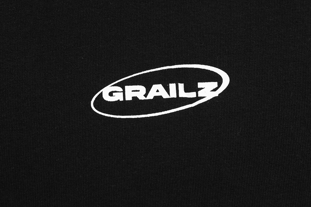 Unbranded 98 Grailz Limited Exclusive Label Logo Print Wide Short Sleeve T Black White 1 2 3 G167# - Image 6