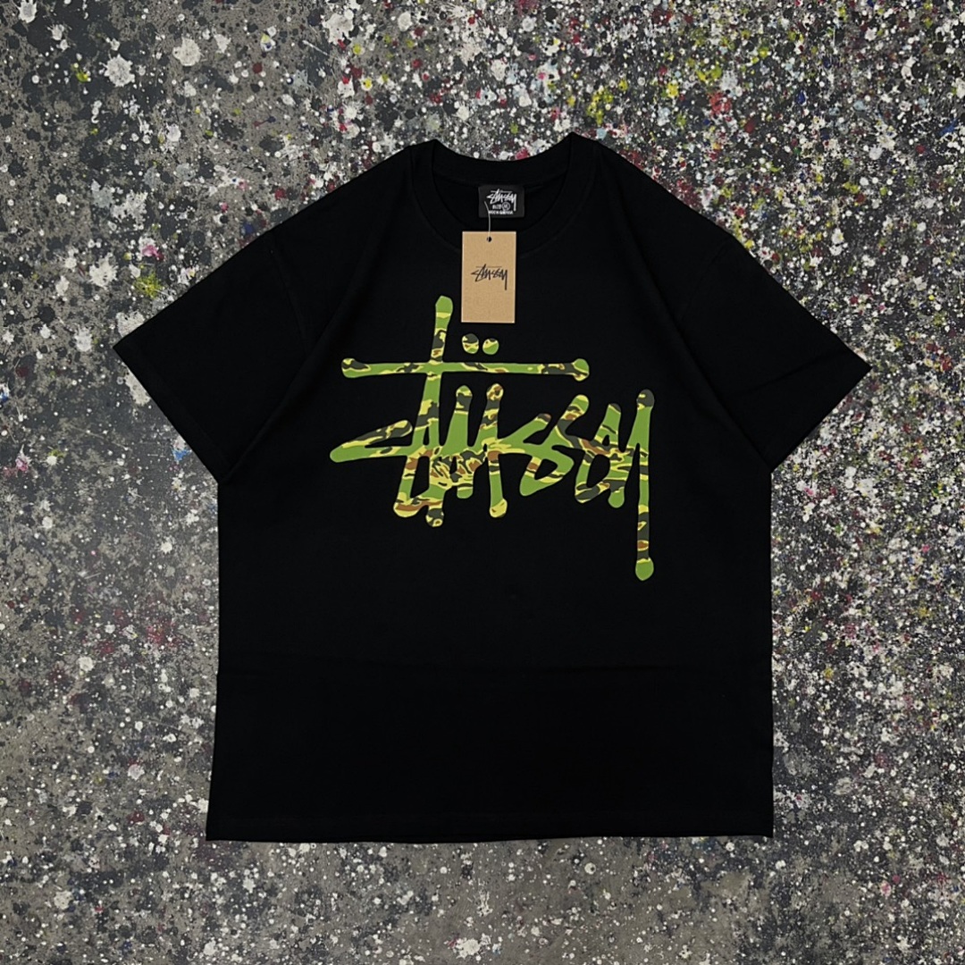 Stussy 108 Stu Camo Print : Black White S Ｍ L XL XXL - Image 3