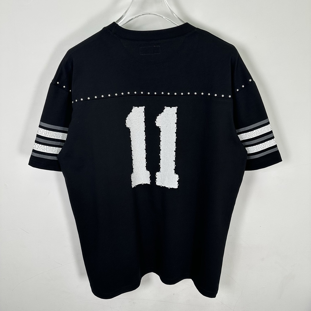 Supreme 238 SS26 STUDDED FOOTBALL TOP 11 No Diamond T Black Blue Apricot - Image 11