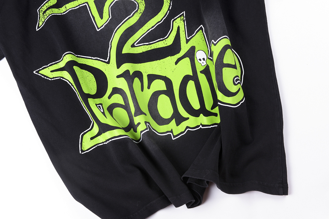Hellstar 168 Hellstar Studios The Path 2 Paradise Wind Print Short T Black S-XL - Image 14