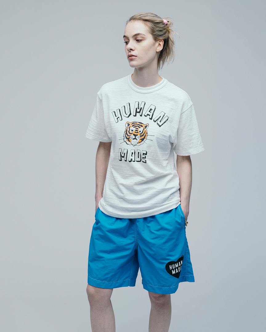 Human Made 118 HUMAN MADE TIGER GRAPHIC T-SHIRT Top Print Cotton Short Sleeve T : Black White S M L - Image 6