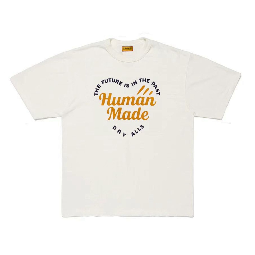 Human Made 118 HUMAN MADE LOGO Print Short Sleeve Cotton T : Black White S M L - Image 4